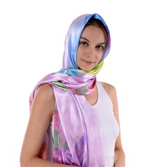 Satin Shawl 45  x 80 