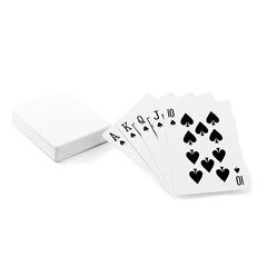 Playing Cards Single Design (Rectangle)