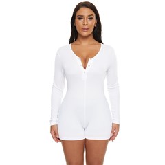 Long Sleeve Boyleg Swimsuit