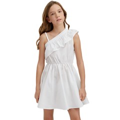 Kids  One Shoulder Party Dress