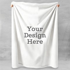 Two Sides Premium Plush Fleece Blanket (Large)