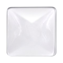 Square Glass Fridge Magnet (4 pack)