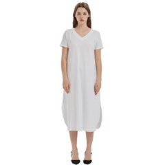 T-Shirt Midi Dress With Pockets