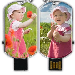 Dog Tag USB Flash (Two Sides)