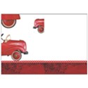 Birthday Red Car Large Greeting Card View2