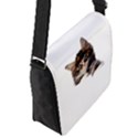 Curious Kitty Flap closure messenger bag (Small) View2