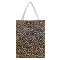 Chocolate Leopard  All Over Print Classic Tote Bag