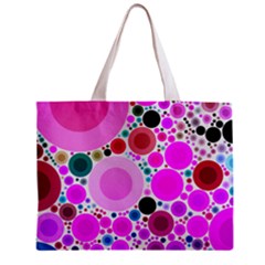 Bubble Gum Polkadot  All Over Print Tiny Tote Bag by OCDesignss