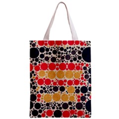 Retro Polka Dots  All Over Print Classic Tote Bag by OCDesignss