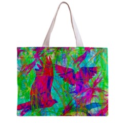 Birds In Flight All Over Print Tiny Tote Bag by icarusismartdesigns