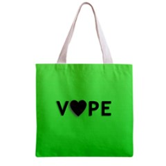 Vape Heart All Over Print Grocery Tote Bag by OCDesignss