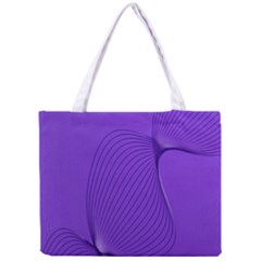 Twisted Purple Pain Signals Tiny Tote Bag by FunWithFibro