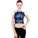 Ohm Lotus 01 Crew Neck Crop Top View1