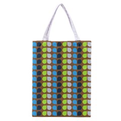 Colorful Leaf Pattern Classic Tote Bag by GardenOfOphir