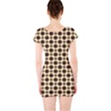 Cute Pretty Elegant Pattern Short Sleeve Bodycon Dress View2