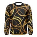 Futuristic Ornament Print Long Sleeve T-shirt (Men) View1