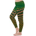 Distorted rectangles Winter Leggings View2