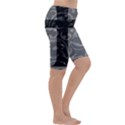 Goth Brocade Cross Cropped Leggings  View3