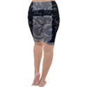 Goth Brocade Cross Cropped Leggings  View4