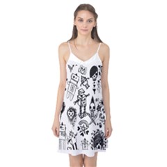 Scene Kid Sketches Camis Nightgown 