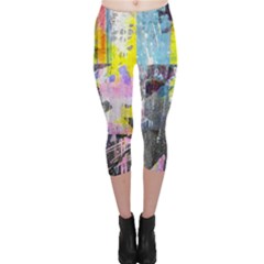 Graffiti Pop Capri Leggings 