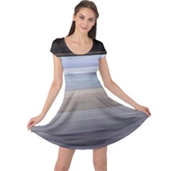 Pompey Beach Cap Sleeve Dress