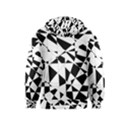 Shattered Life In Black & White Kid s Pullover Hoodie View2