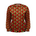 Lovely Trendy Pattern Background Pattern Women s Sweatshirts View1