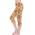 Faux Animal Print Pattern Capri Leggings View3
