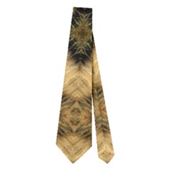 Faux Animal Print Pattern Neckties (two Side) 