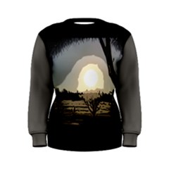 Sunrise Over The Plains Women s Sweatshirts by DeneWestUK