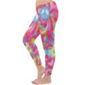 Hippy Peace Swirls Winter Leggings View2