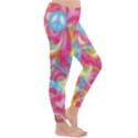 Hippy Peace Swirls Winter Leggings View3