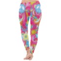 Hippy Peace Swirls Winter Leggings View4