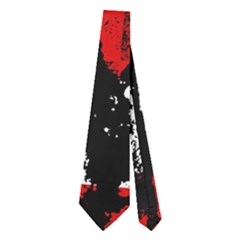 Emo Checker Graffiti Neckties (two Side) 