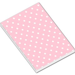 Pink Polka Dots Large Memo Pads
