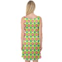 Cute Floral Pattern Sleeveless Satin Nightdresses View2