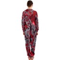 Fractal Marbled 07 Hooded Jumpsuit (Ladies)  View2