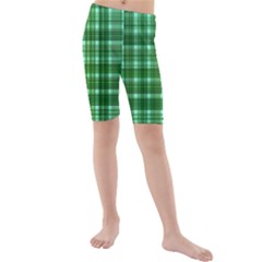 Plaid Forest Kid s Swimwear