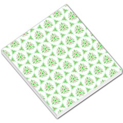 Sweet Doodle Pattern Green Small Memo Pads