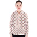 Cute Seamless Tile Pattern Gifts Women s Zipper Hoodies View1