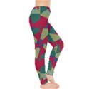 Shapes in squares pattern Leggings View4