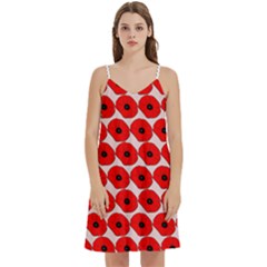 Red Peony Flower Pattern Women s Reversible Sports Bra With Border