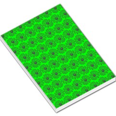 Gerbera Daisy Vector Tile Pattern Large Memo Pads