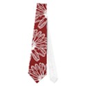 Gerbera Daisy Vector Tile Pattern Neckties (One Side)  View1