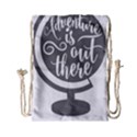 Adventure Is Out There Drawstring Bag (Small) View1