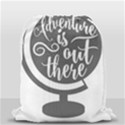 Adventure Is Out There Drawstring Bag (Small) View2