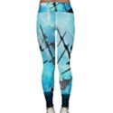 Underwater World With Shipwreck And Dolphin Yoga Leggings View2