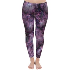 Alien Dna Purple Winter Leggings