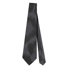 Black Leopard Print Neckties (two Side) 